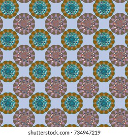 Abstract color seamless pattern for new background.
