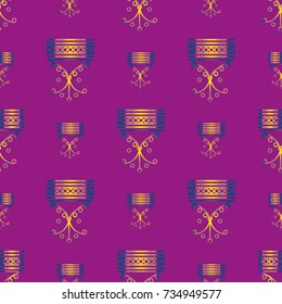 Abstract color seamless pattern for new background.