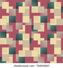 Abstract color seamless pattern for new background.