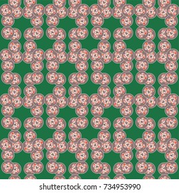 Abstract color seamless pattern for new background.