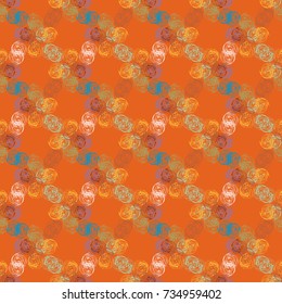 Abstract color seamless pattern for new background.