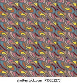 Abstract color seamless pattern for new background.