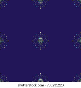 Abstract color seamless pattern for new background.