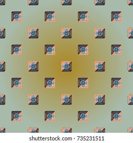 Abstract color seamless pattern for new background.