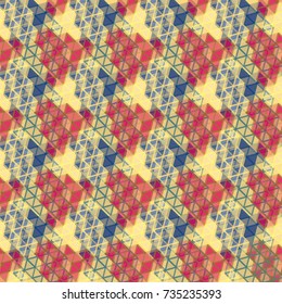 Abstract color seamless pattern for new background.