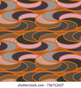 Abstract color seamless pattern for new background.