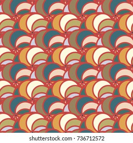 Abstract color seamless pattern for new background.