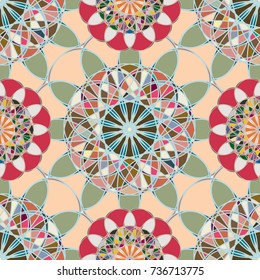 Abstract color seamless pattern for new background.