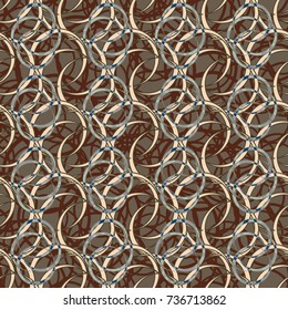 Abstract color seamless pattern for new background.