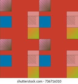 Abstract color seamless pattern for new background.