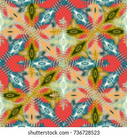 Abstract color seamless pattern for new background.