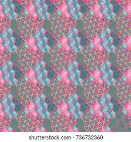 Abstract color seamless pattern for new background.