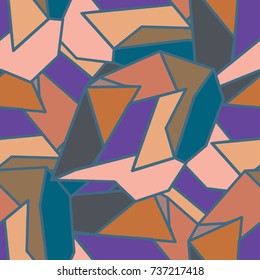 Abstract color seamless pattern for new background.