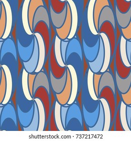 Abstract color seamless pattern for new background.