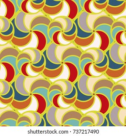 Abstract color seamless pattern for new background.