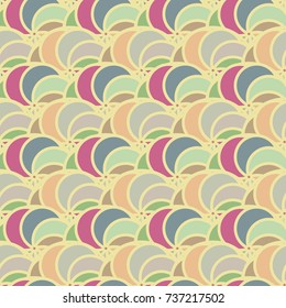 Abstract color seamless pattern for new background.