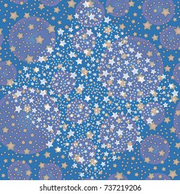 Abstract color seamless pattern for new background.