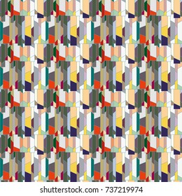 Abstract color seamless pattern for new background.