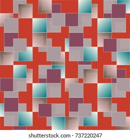 Abstract color seamless pattern for new background.