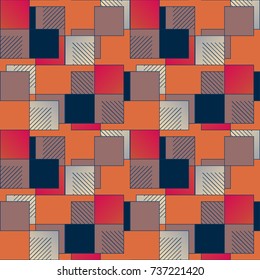 Abstract color seamless pattern for new background.