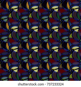 Abstract color seamless pattern for new background.