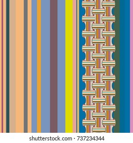 Abstract color seamless pattern for new background.