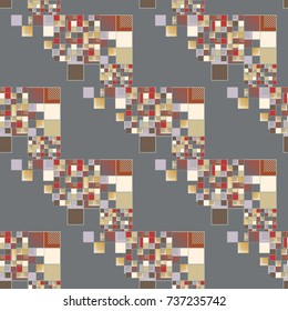 Abstract color seamless pattern for new background.