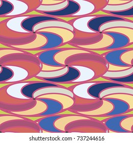 Abstract color seamless pattern for new background.