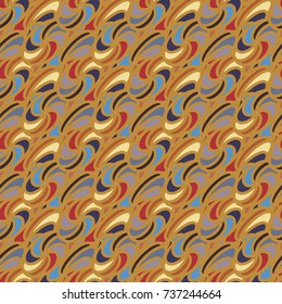 Abstract color seamless pattern for new background.