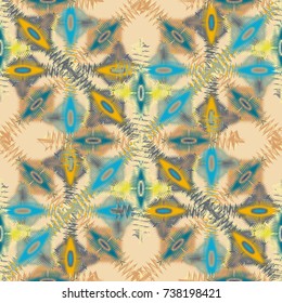 Abstract color seamless pattern for new background.