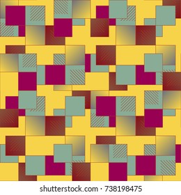 Abstract color seamless pattern for new background.