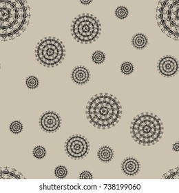Abstract color seamless pattern for new background.