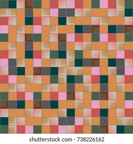 Abstract color seamless pattern for new background.