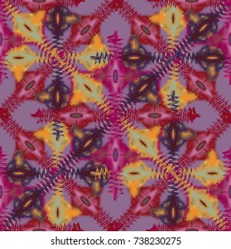 Abstract color seamless pattern for new background.