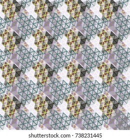 Abstract color seamless pattern for new background.