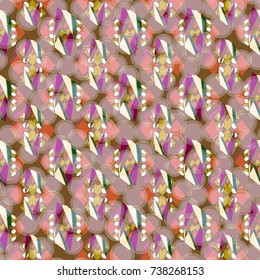 Abstract color seamless pattern for new background.