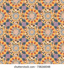 Abstract color seamless pattern for new background.
