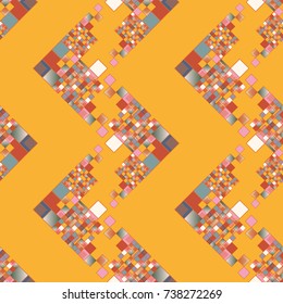 Abstract color seamless pattern for new background.