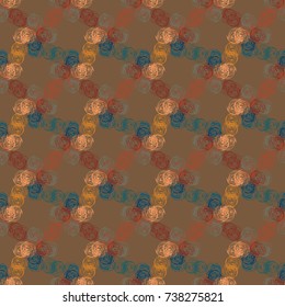 Abstract color seamless pattern for new background.