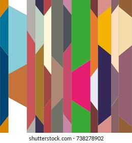 Abstract color seamless pattern for new background.