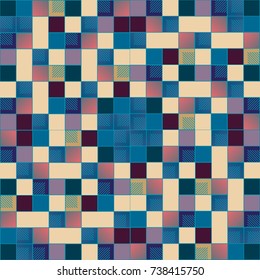Abstract color seamless pattern for new background.