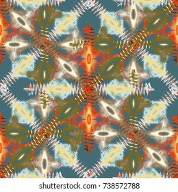 Abstract color seamless pattern for new background.