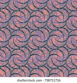Abstract color seamless pattern for new background.