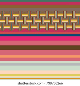 Abstract color seamless pattern for new background.