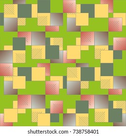 Abstract color seamless pattern for new background.