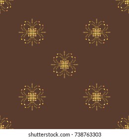 Abstract color seamless pattern for new background.