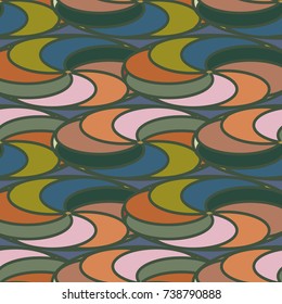 Abstract color seamless pattern for new background.