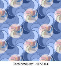 Abstract color seamless pattern for new background.
