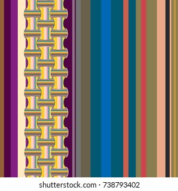 Abstract color seamless pattern for new background.