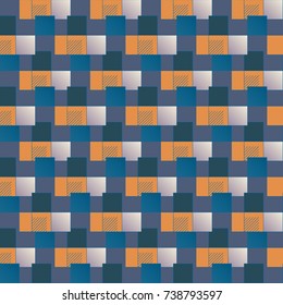 Abstract color seamless pattern for new background.
